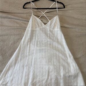 Peppermayo Cream Lace Dress